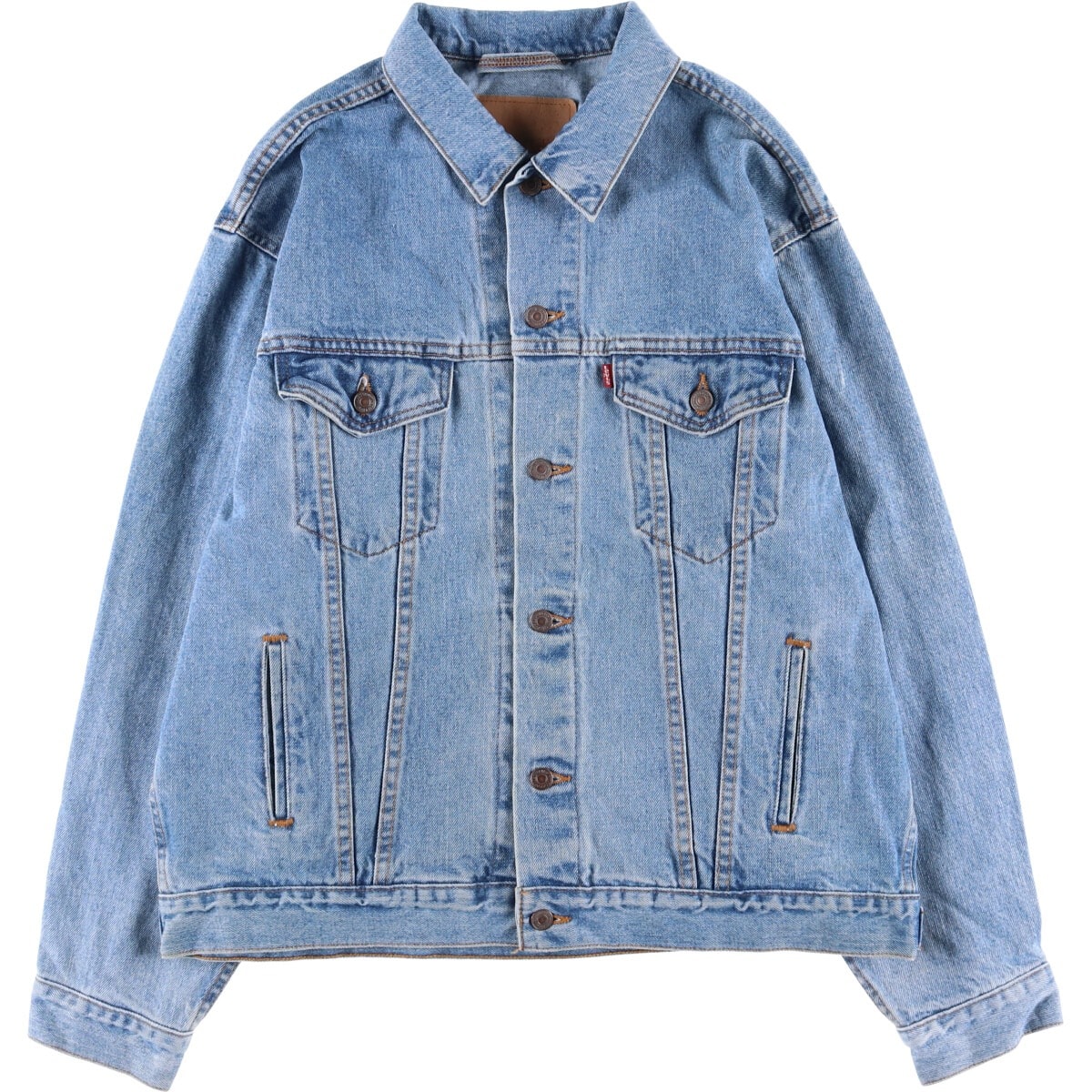 古着 90年代 リーバイス Levi's 70507-4890 デニムジャケット Gジャン USA製 メンズXL相当 ヴィンテージ/eaa592117