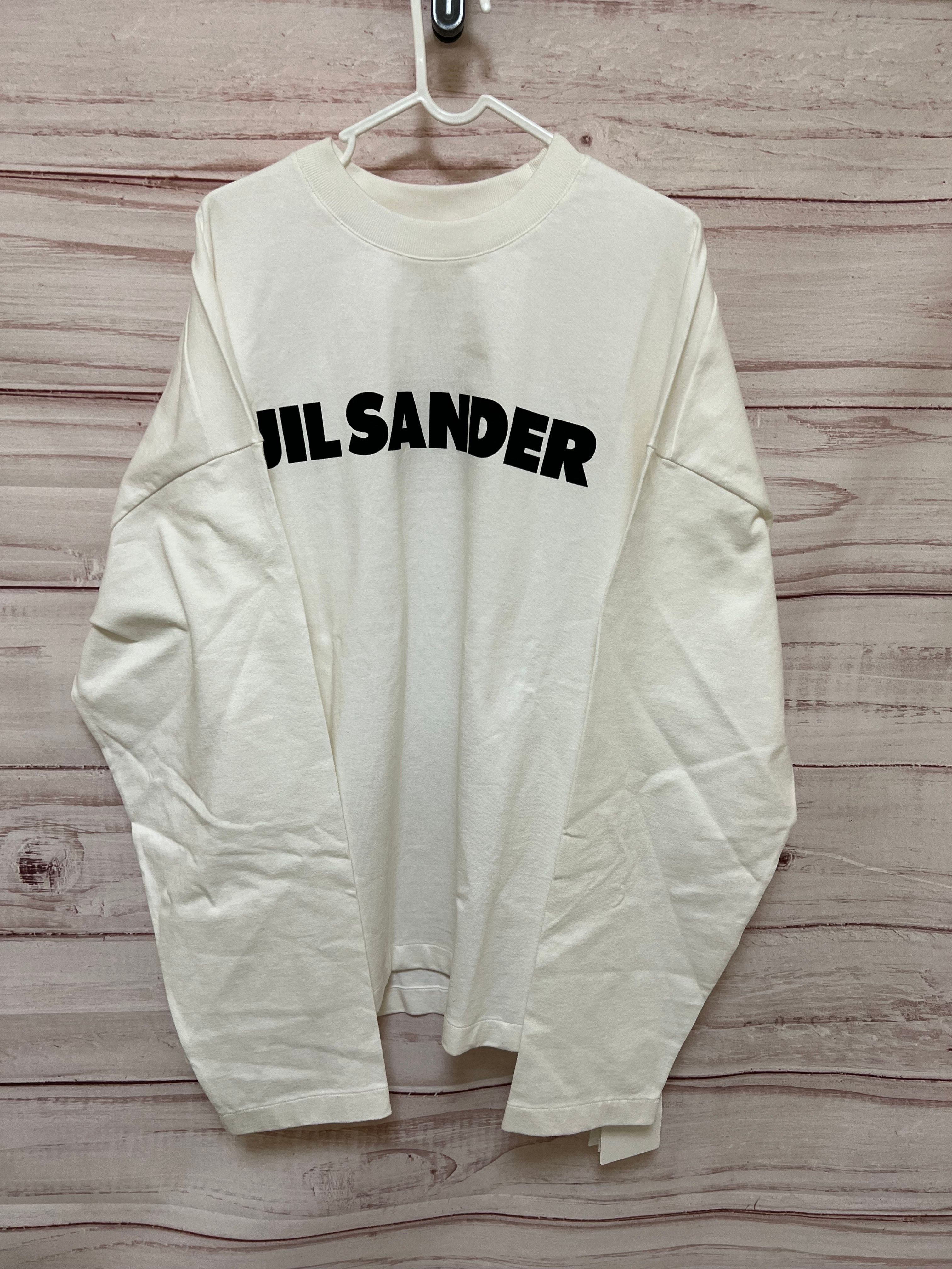 JIL SANDER ロゴ コットンロング Tシャツ