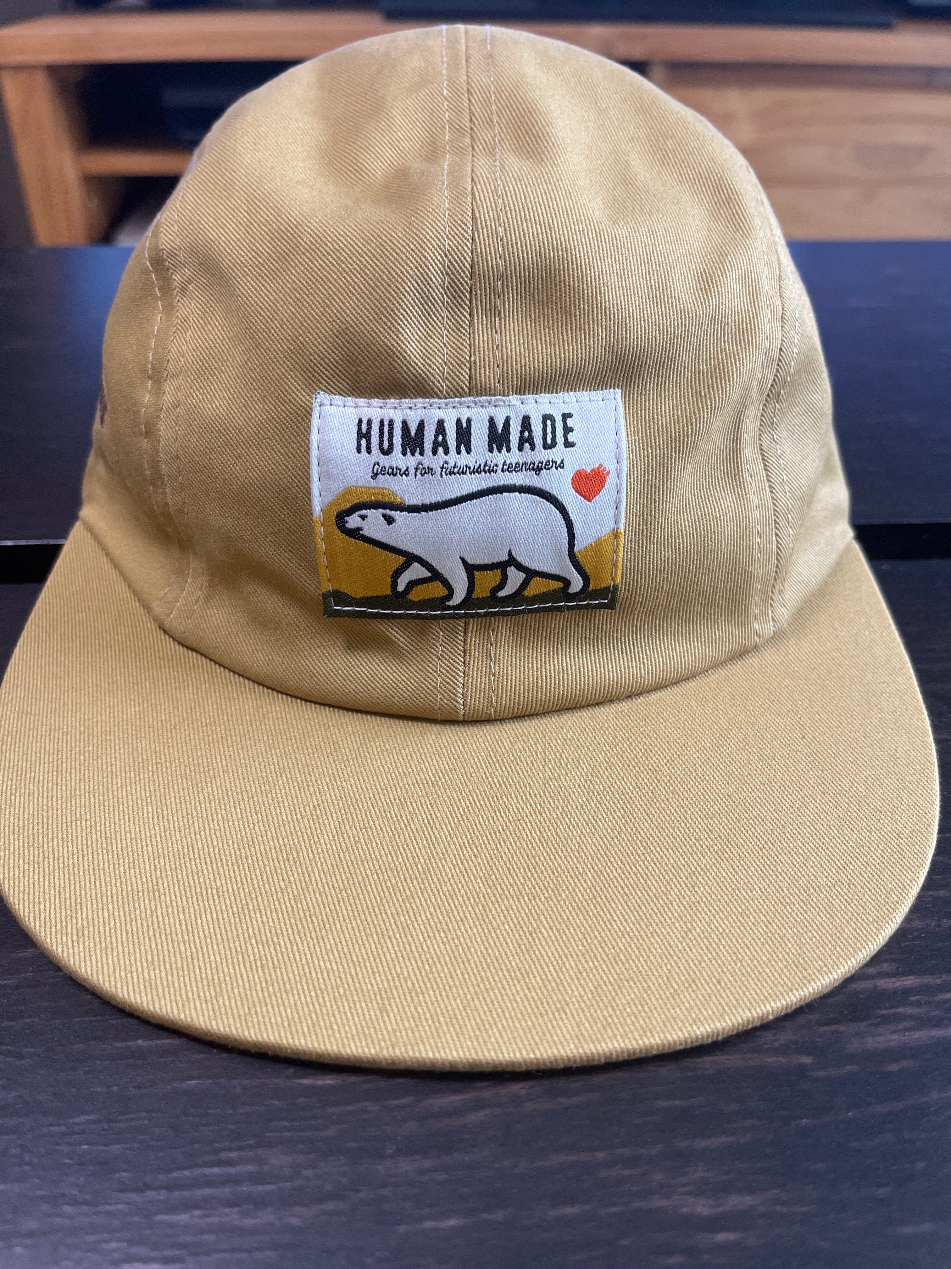 HUMAN MADE 4PANEL TWILL CAP "Beige"