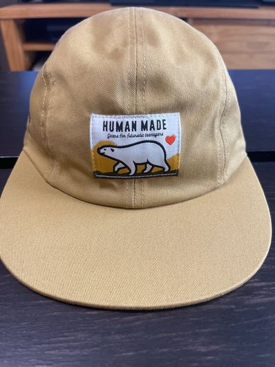 HUMAN MADE 4PANEL TWILL CAP "Beige"
