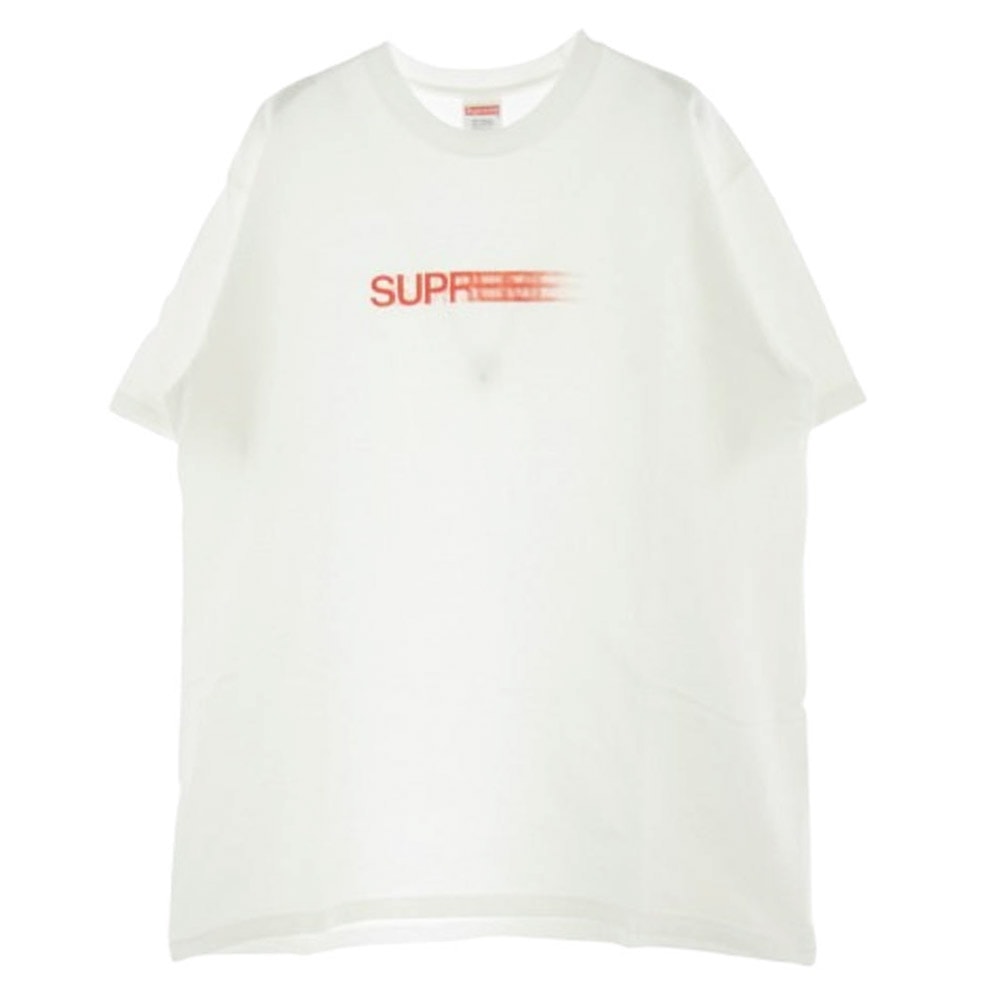 Supreme シュプリーム Tシャツ 20SS Motion Logo Tee モーションロゴ 半袖Tシャツ ホワイト系 M【中古】