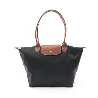 ロンシャン Longchamp ル プリアージュ オリジナル L トートバッグ バッグ キャンバス レザー レディース ブラック系 / ブラウン系 L1899089001 【新品】