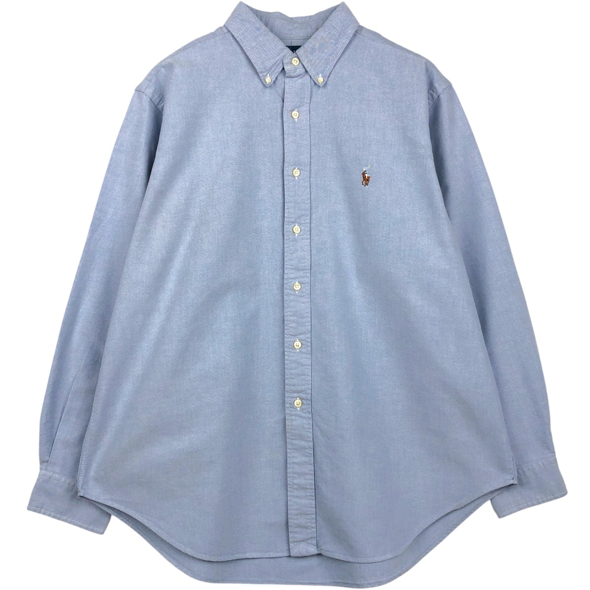 古着 ラルフローレン Ralph Lauren CLASSIC FIT クラシックフィット 長袖 ボタンダウンシャツ メンズXL相当/eaa649258