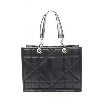 ディオール Dior エッセンシャル ミディアム アーキカナージュ トートバッグ バッグ レザー レディース ブラック系 M87210ZVJ M900 【中古】