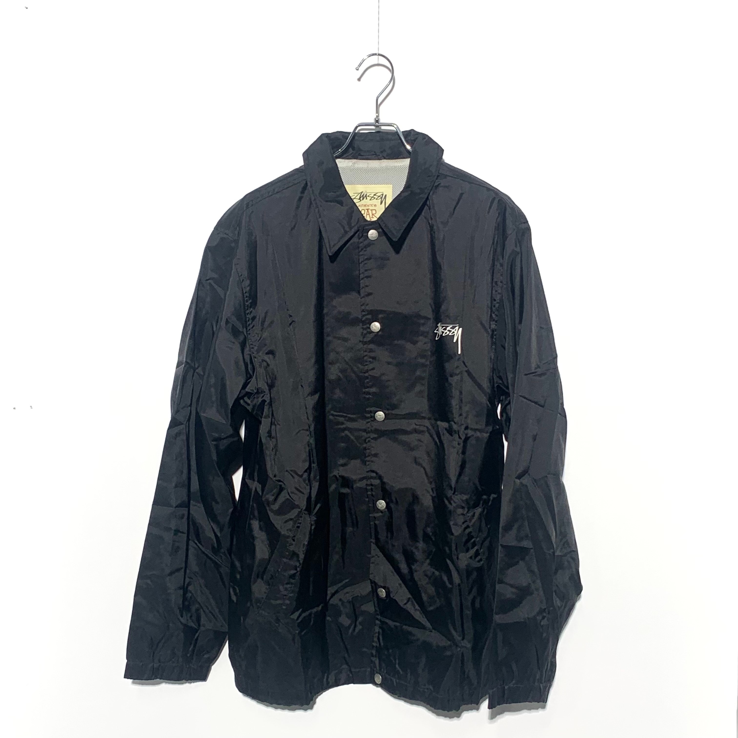 STUSSY SURF MAN COACH JACKET Black