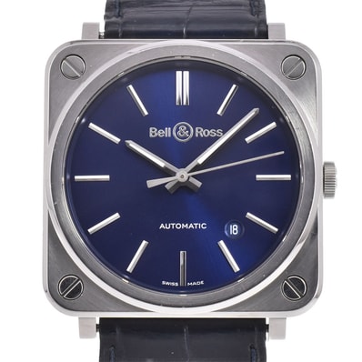 値下 ベル&ロス Bell&Ross BRS-92-S デイト 自動巻き メンズ M#145426