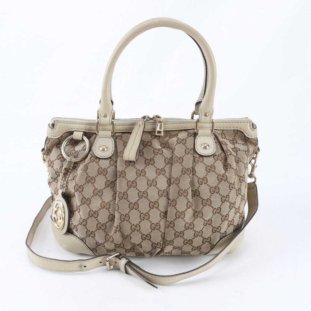 ■美品 グッチ GGキャンバススーキー 247902 ショルダーバッグ
