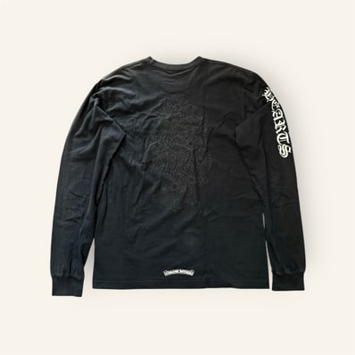 cemetery corss Black back print