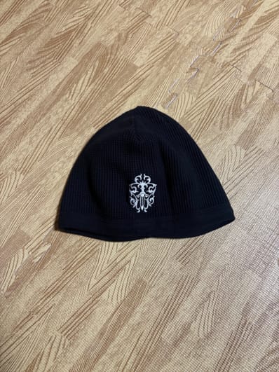 Chrome Hearts Vine Dagger Thermal Cotton Knit Cap "Black"
