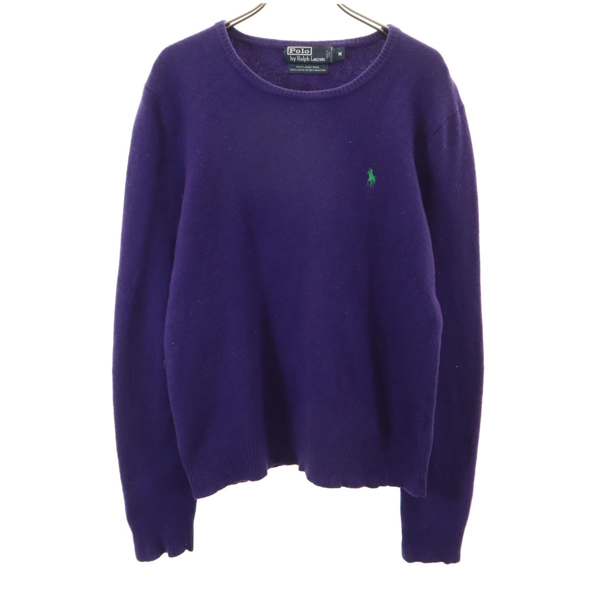 Polo by Ralph Lauren ポロバイラルフローレン 長袖 セーター M パープル ニット