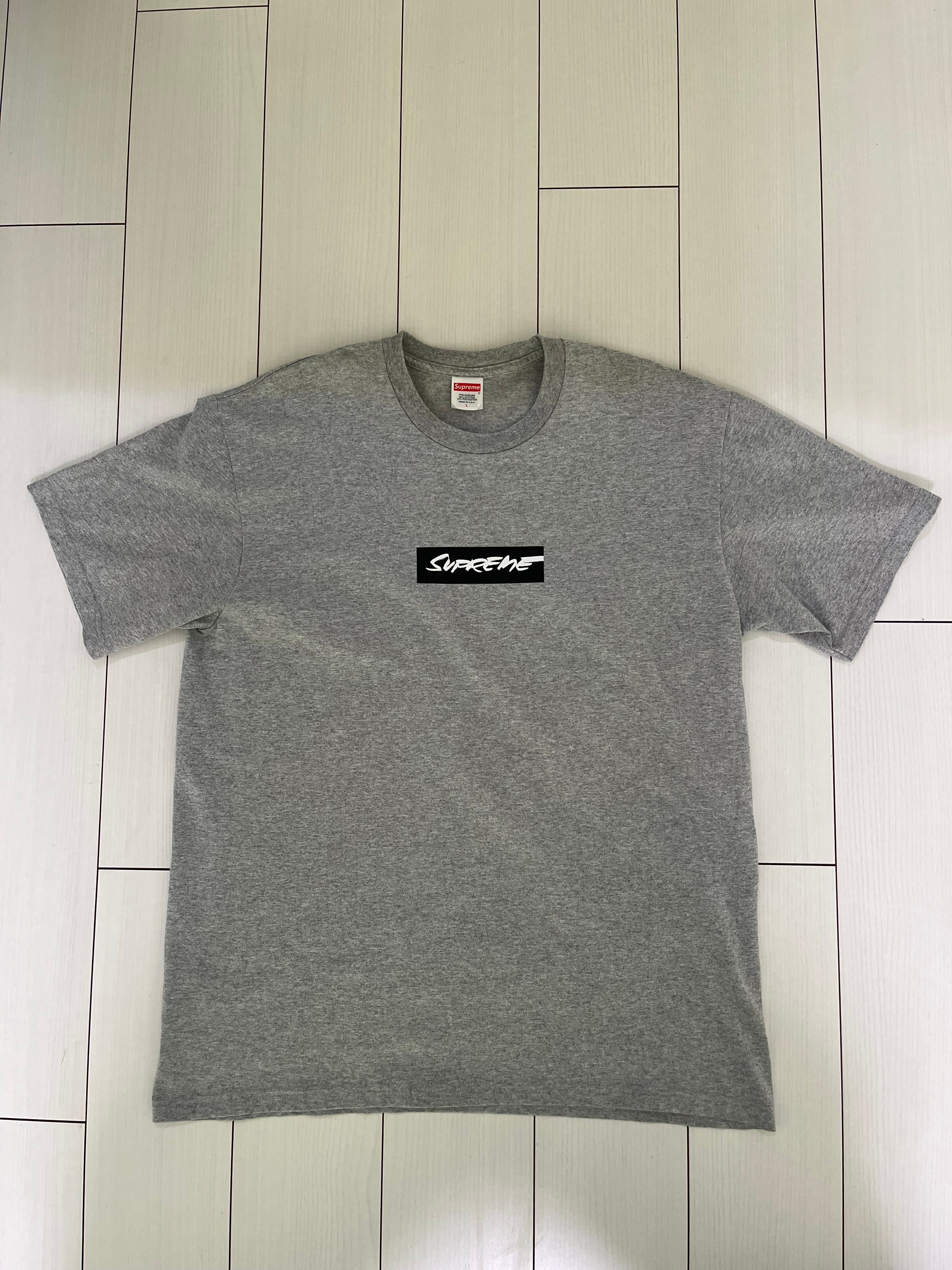 Supreme Futura Box Logo Tee "Grey"