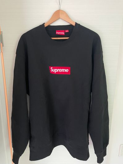 Supreme Box Logo Crewneck "Black" (22FW)