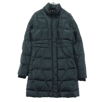 PUMA プーマ ワンポイントロゴ 長袖 キルティングコート M ブラック