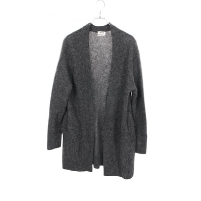 アクネストゥディオズ ACNE STUDIOS ロング カーディガン 衣料品 トップス ウール モヘヤ レディース グレー系 【中古】