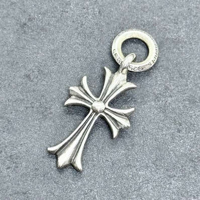 Chrome Hearts Tiny CH Cross Charm "Silver"