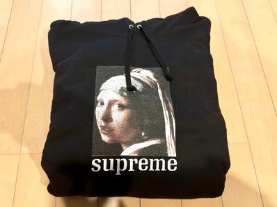 Supreme Pearl Hooded Sweatshirt "Black"