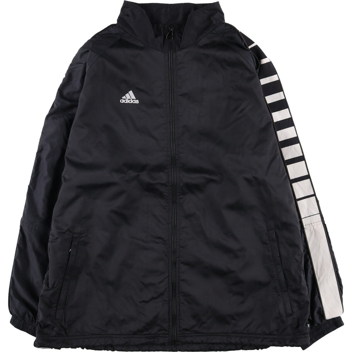 古着 90年代 アディダス adidas TEAM ナイロンジャケット メンズXL相当 ヴィンテージ/eaa580048