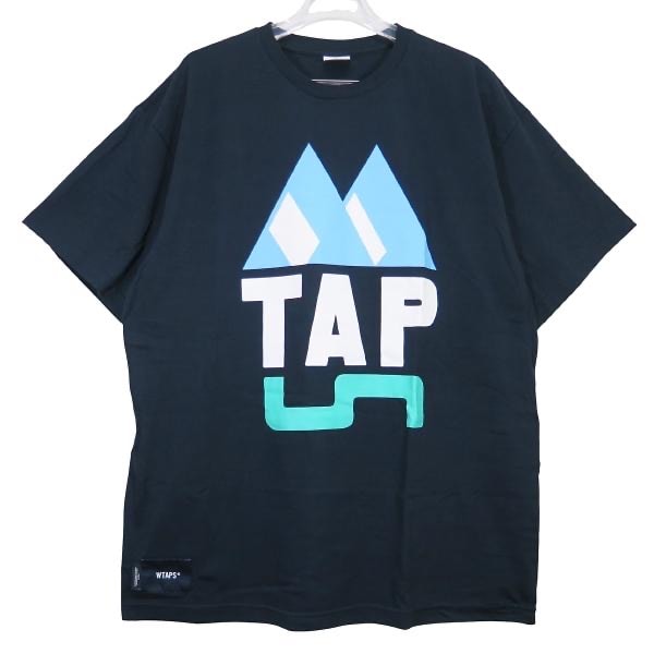 WTAPS ダブルタップス 23SS THAW/SS/COTTON 231ATDT-STM02S ショートスリーブ コットン Tシャツ ネイビー カットソー 半袖 サイズ03(L)