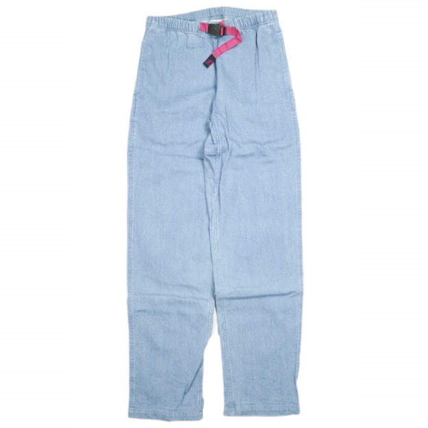 GRAMICCI x BEAMS BOY グラミチ ビームスボーイ 別注 日本製 カスタムオーダー限定 DENIM CLIMBING PANT デニムクライミングパンツ M Indigo イージー ストレッチ ボトムス g13889