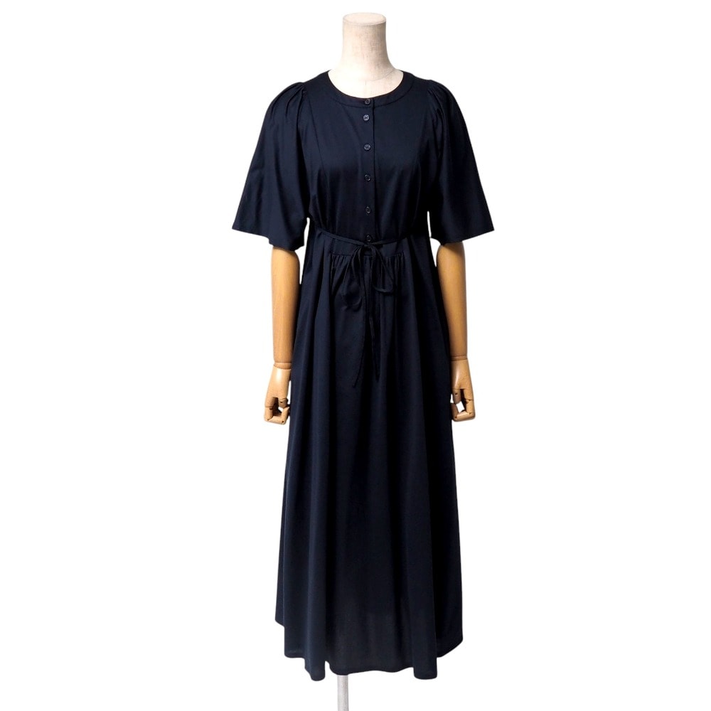 ■未使用品■MAX MARA マックスマーラ ワンピース サイズXS ロングワンピース コットン ボリュームスリーブ 20250822/RA5815