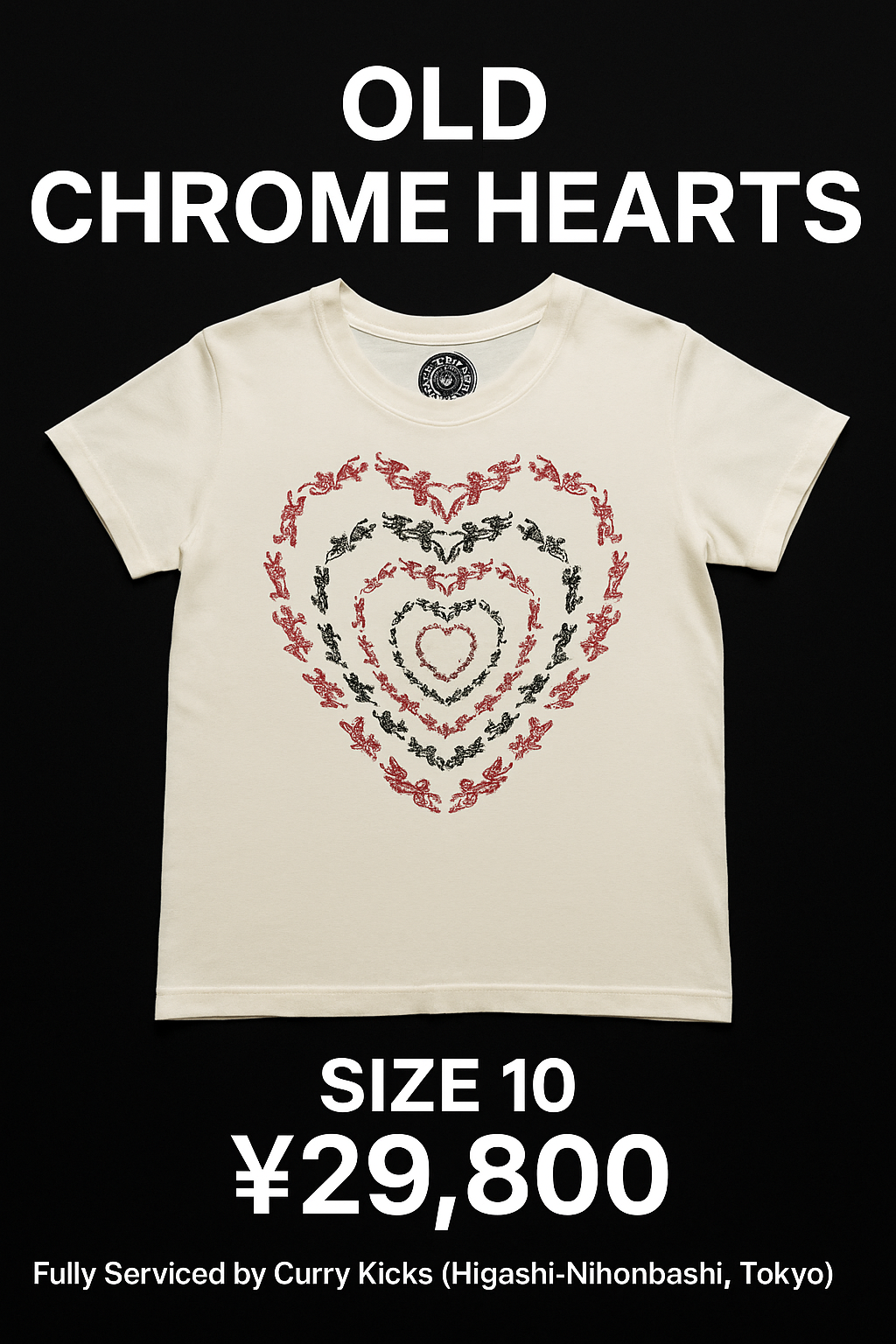 CHROME HEARTS FOTIプリントTシャツ 10