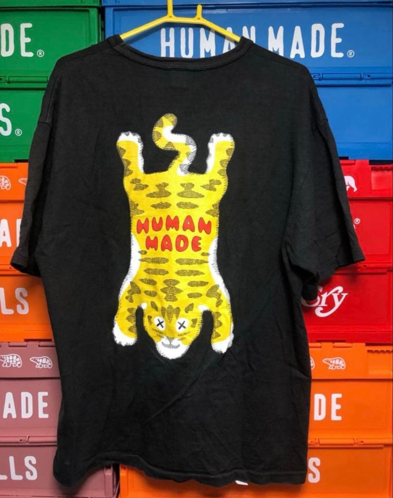 HUMAN MADE x KAWS T-Shirt #4 "Black"
