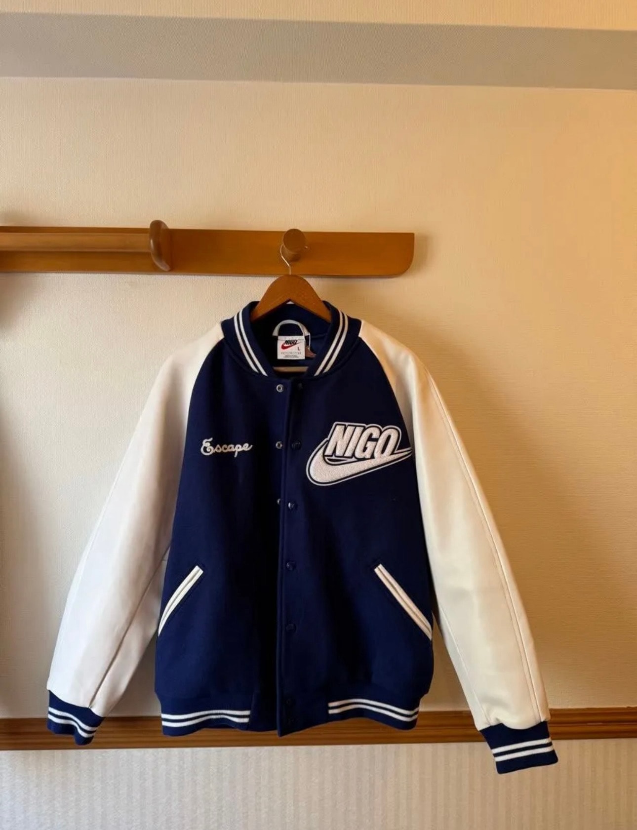 NIGO x Nike NRG Varsity Jacket "Navy"(NIGO)