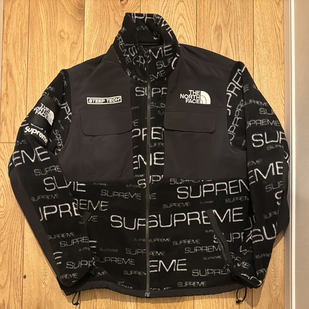 Supreme x The North Face Steep Tech Fleece Jacket "Black"
