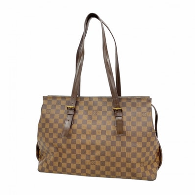 【6da0323】ルイヴィトン ショルダーバッグ ダミエ チェルシー N51119 エベヌ【中古】レディース