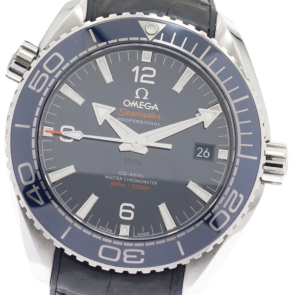 オメガ シーマスター プラネットオーシャン 600M メンズ 【中古】