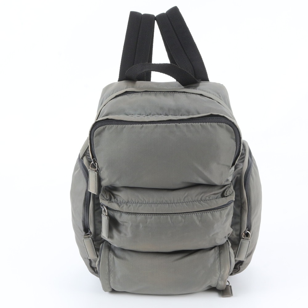 ■美品 プラダ テスート ナイロントライアングルロゴリュックサック