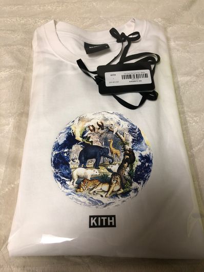 KITH Save The Earth Tee white