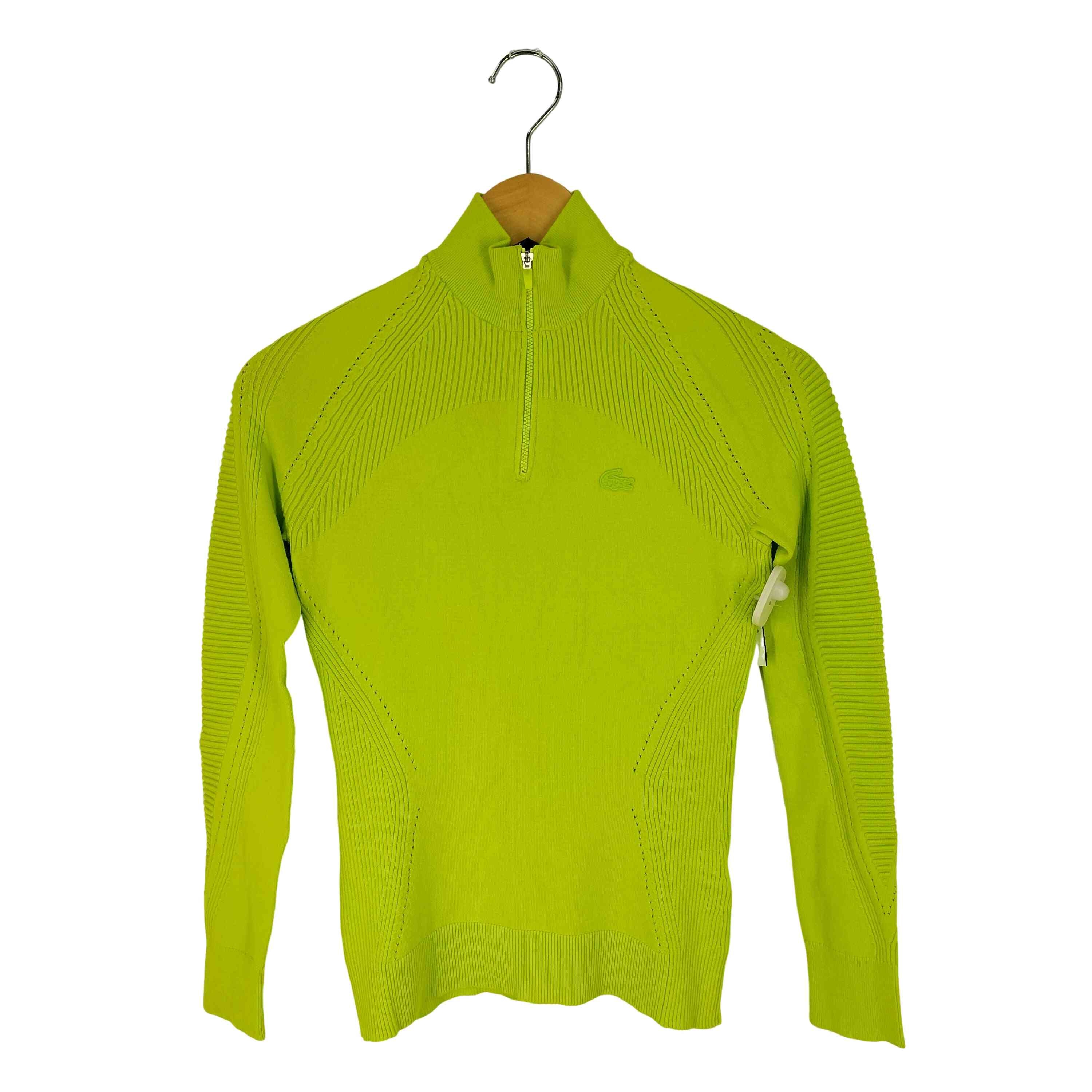 ハイネック ハーフジップ ニット【1142600199629】