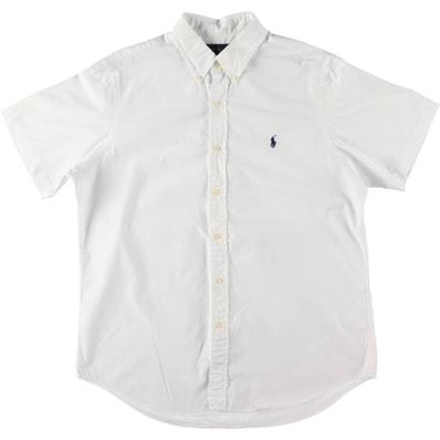 古着 ラルフローレン Ralph Lauren 半袖 ボタンダウンシャツ メンズL相当/eaa551121