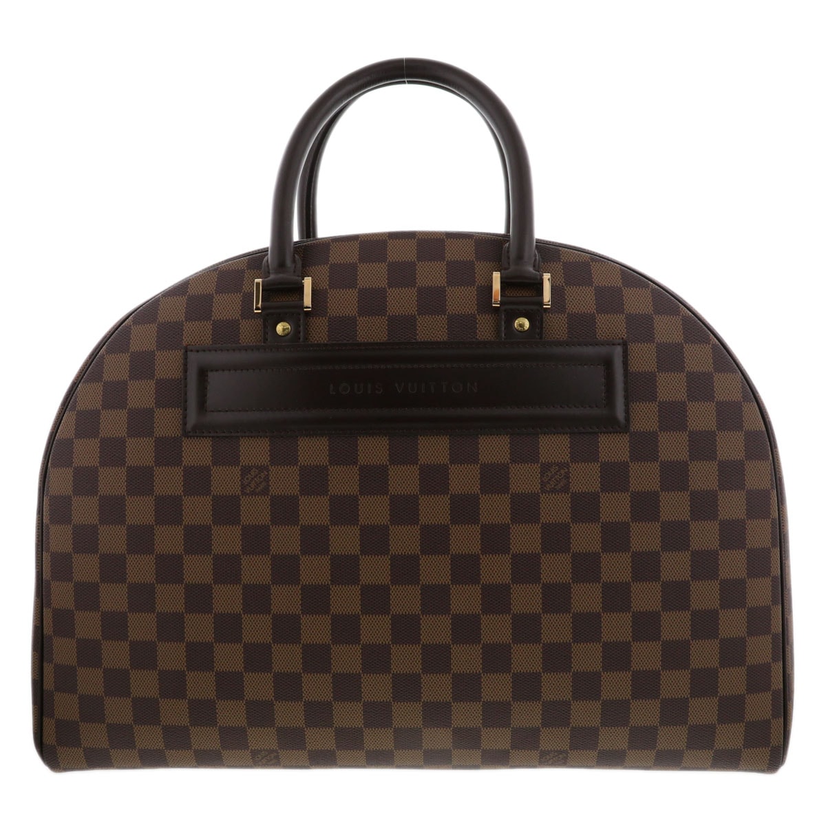 【値下げ】 LOUIS VUITTON ルイ・ヴィトン ダミエ ノリータ24 ハンドバッグ ボストンバッグ N41454  レザー ブラウン  ユニセックス【中古】