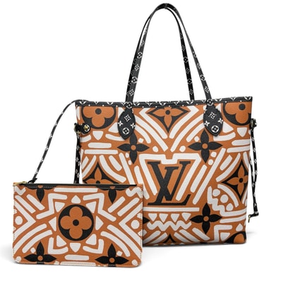 Louis Vuitton Neverfull MM LV Crafty "Creme Caramel"