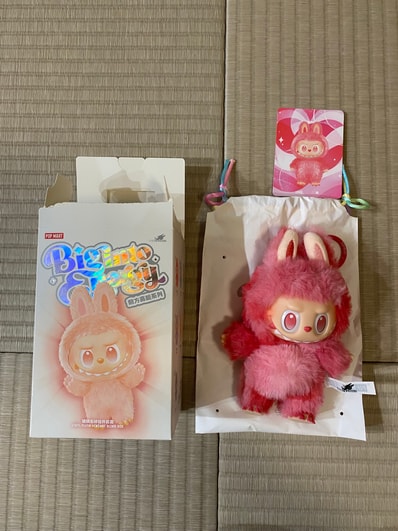 POP MART THE MONSTERS (LABUBU) Big into Energy Series Plush Pendant LOVE