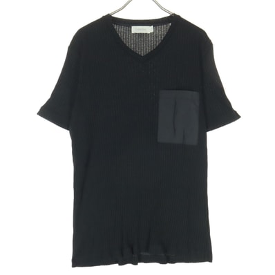 美品 Calvin klein カルバンクライン 半袖 Vネック カットソー M ブラック