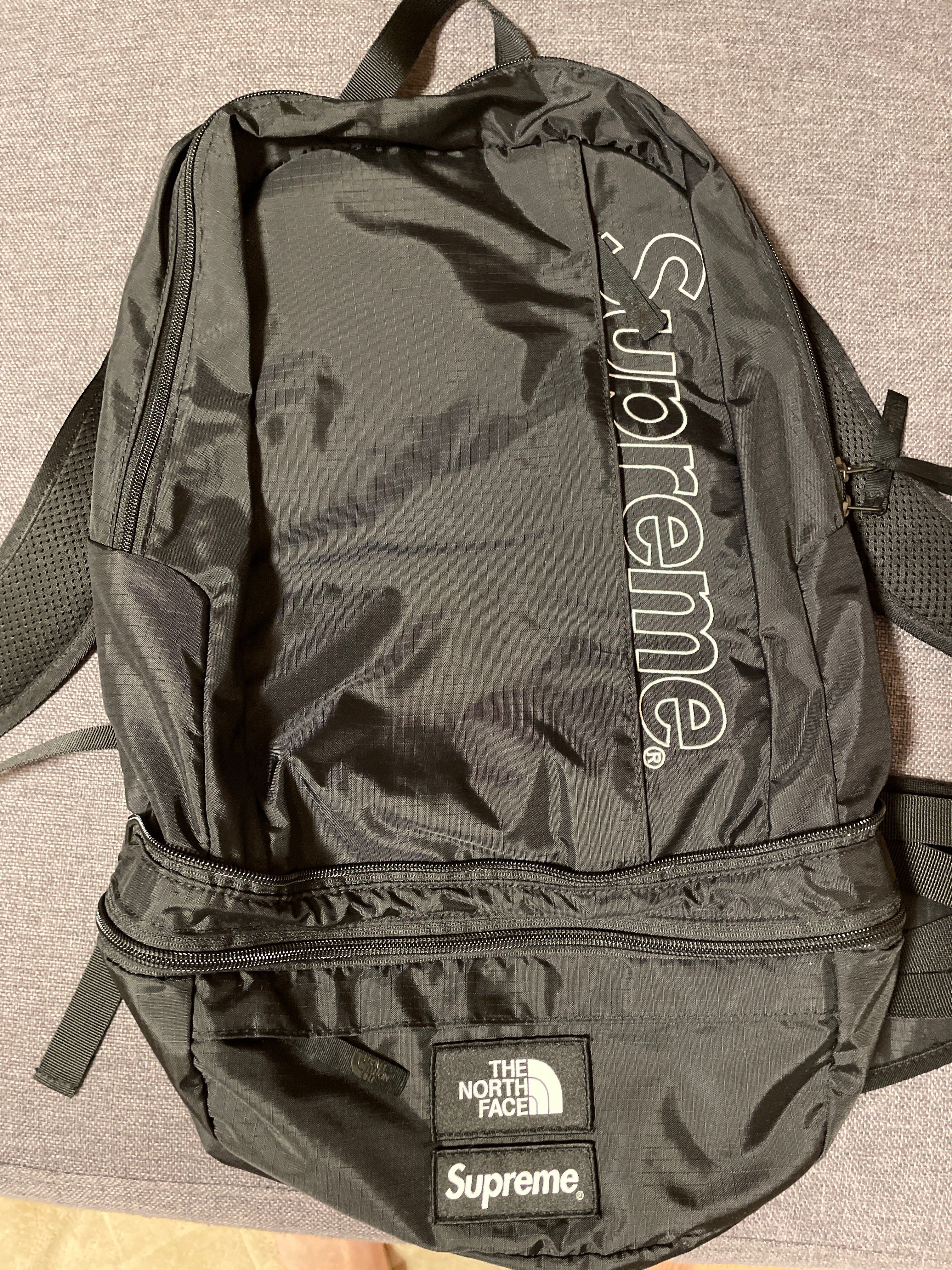 Supreme x The North Face Trekking Convertible Backpack + Waist Bag "Black"