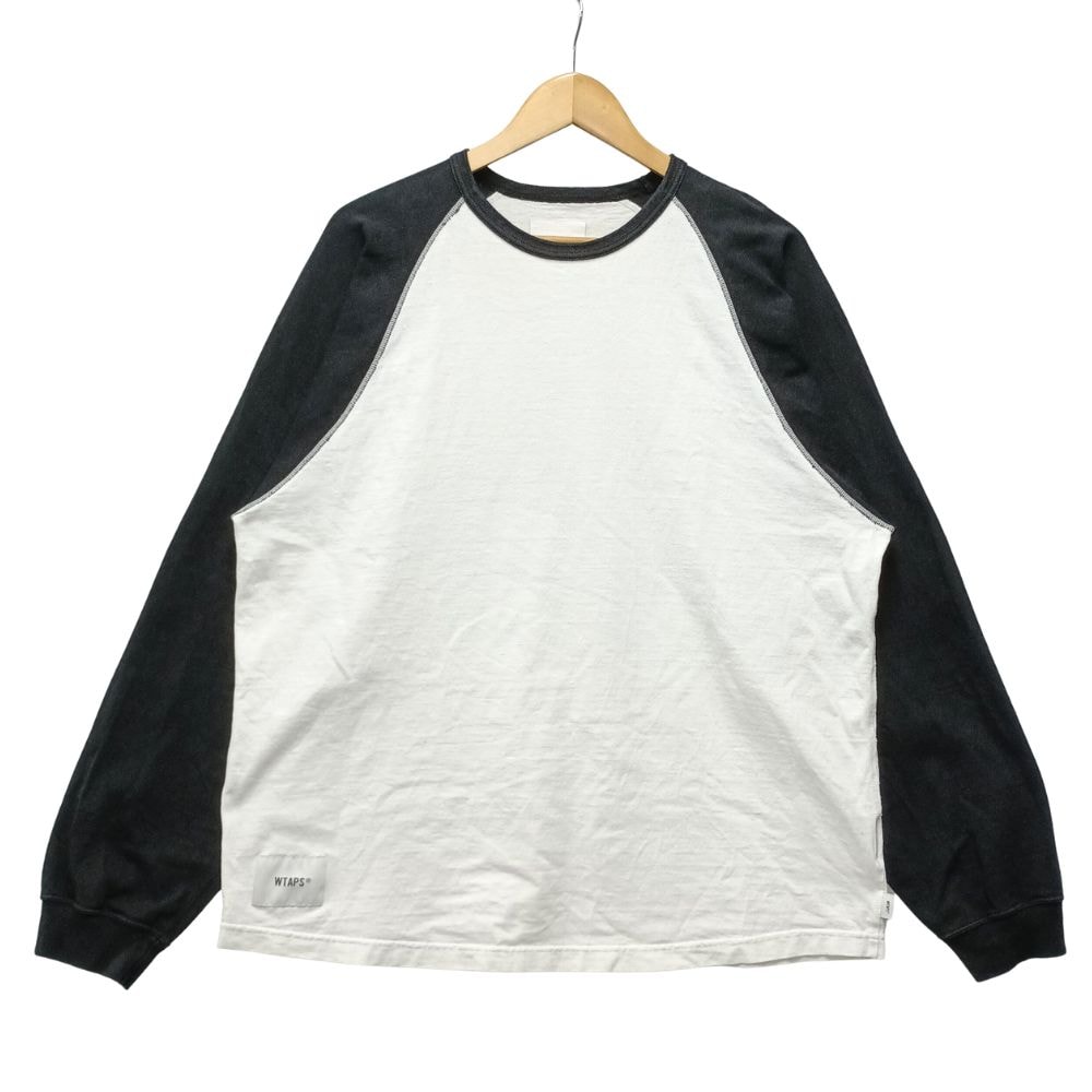 美品 WTAPS ダブルタップス Sサイズ ラグラン W)taps（Tシャツ