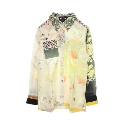 ルイ・ヴィトン LOUIS VUITTON 総柄 長袖 衣料品 トップス シルク レディース マルチカラー RW181W FNC FEBL03 【中古】