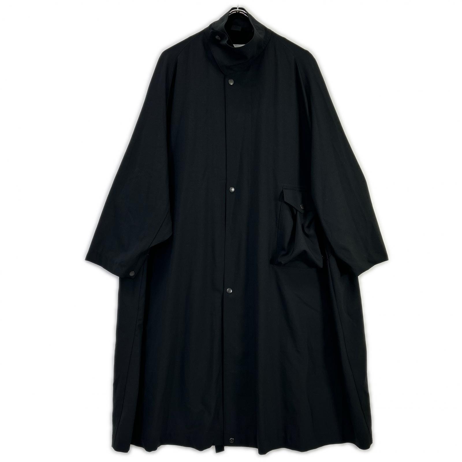 ハイク 241-27059 ブラック STRETCH TROPICAL MILITARY COAT 1