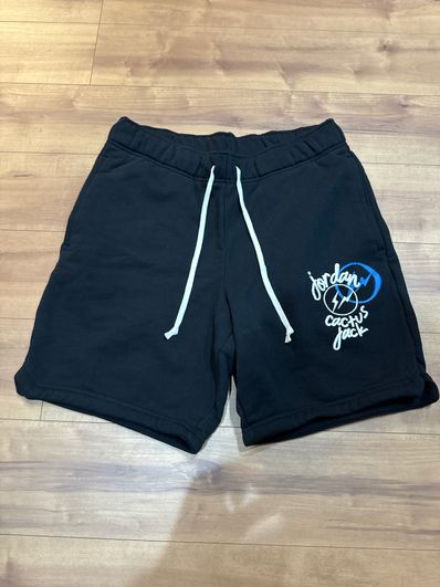 Air Jordan Travis Scott Fragment Shorts "Black" DJ0617-010 / DJ0618-010