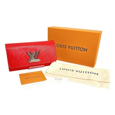Louis Vuitton Twist Wallet Epi "Poppy"