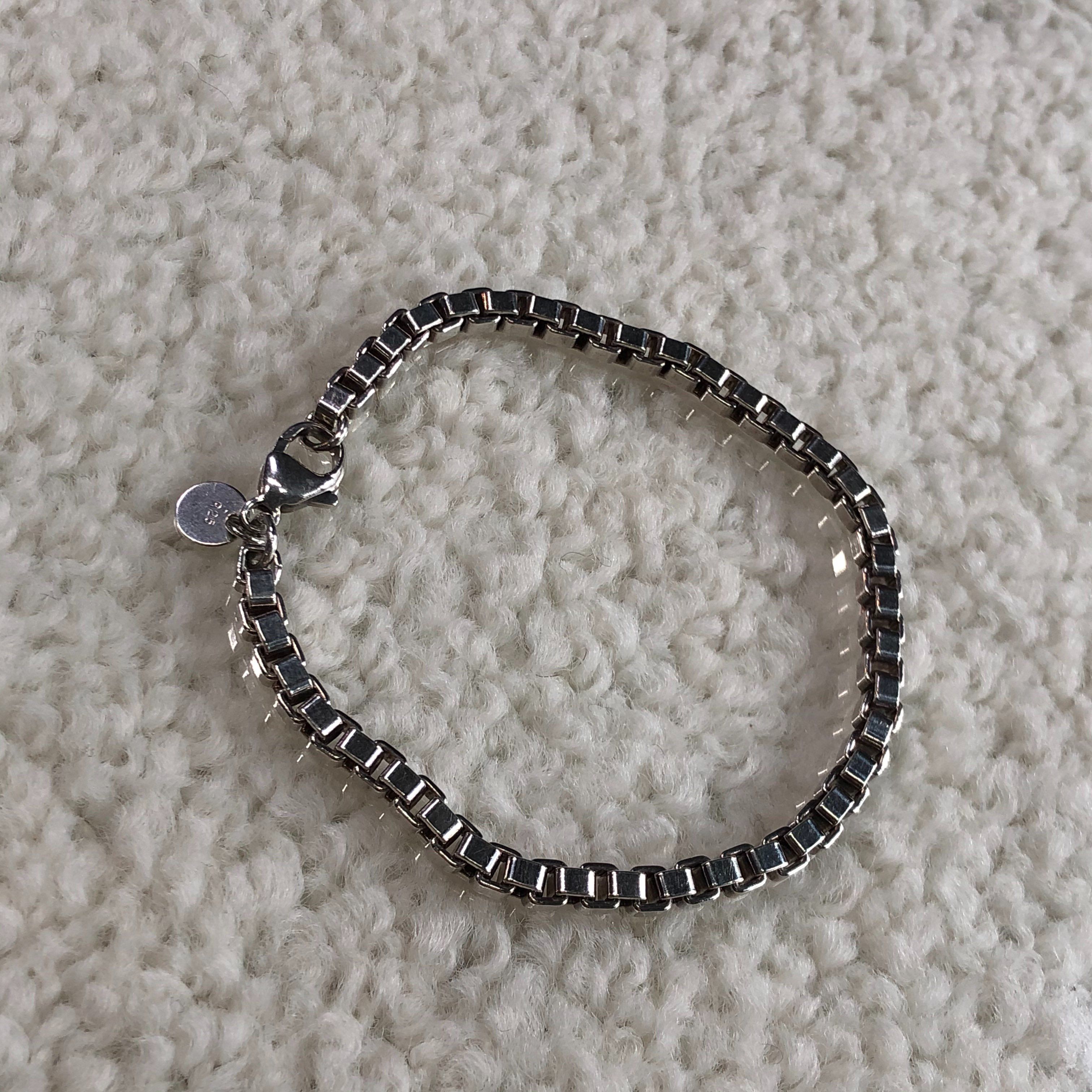 ティファニー ベネチアン ブレスレット 16.0g SV925