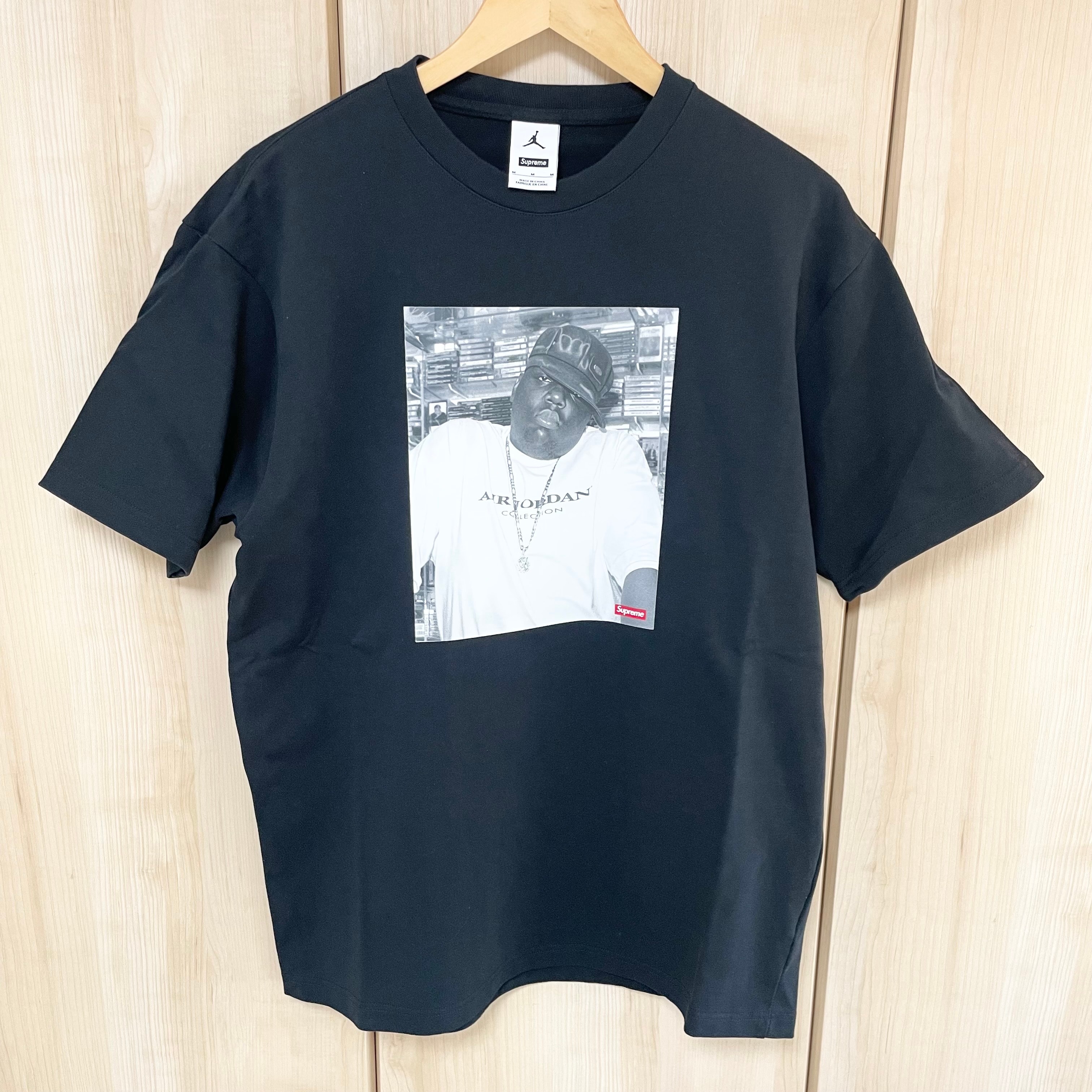 Supreme x Jordan Biggie S/S Top "Black"