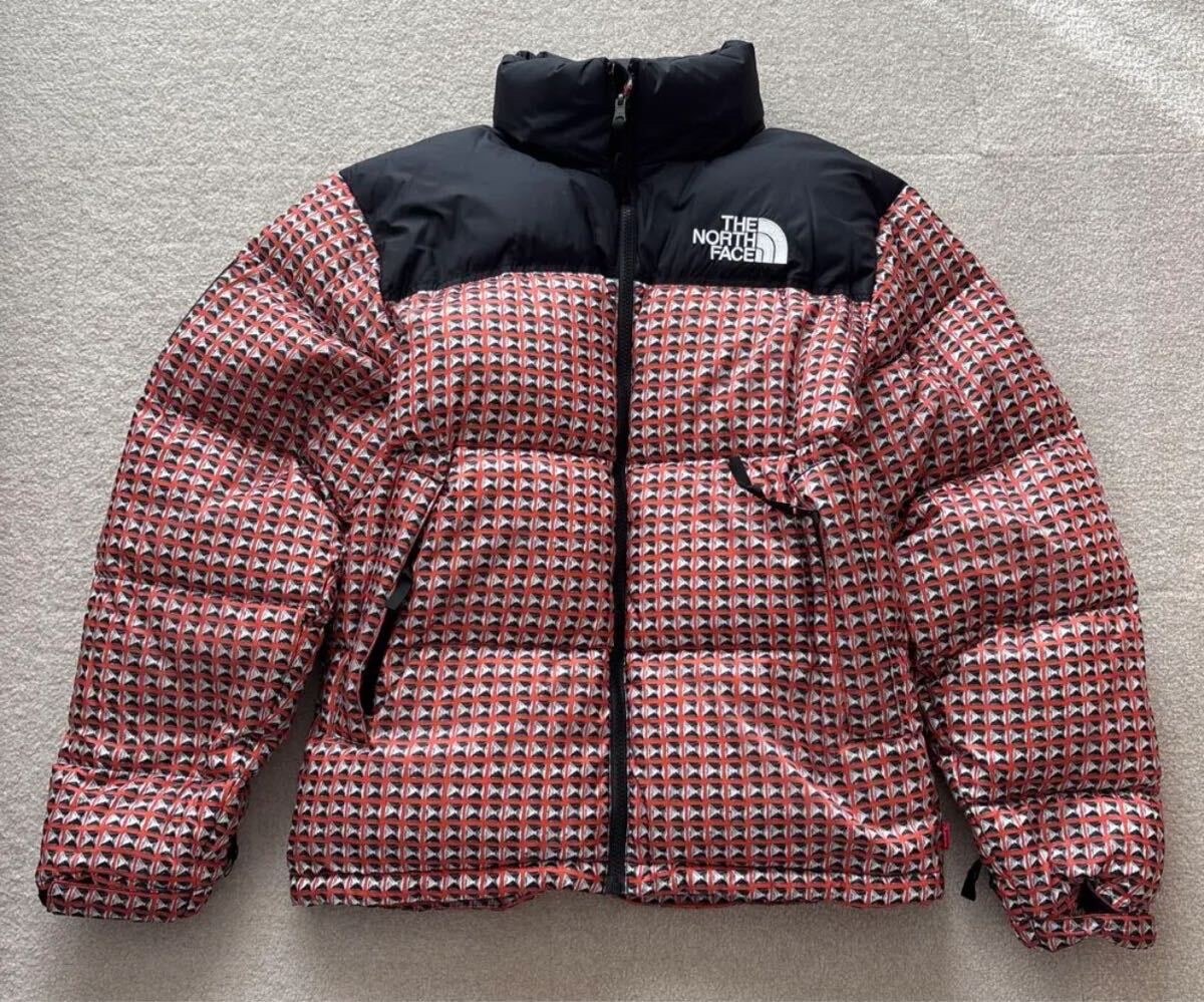Supreme x The North Face Studded Nuptse Jacket "Red"