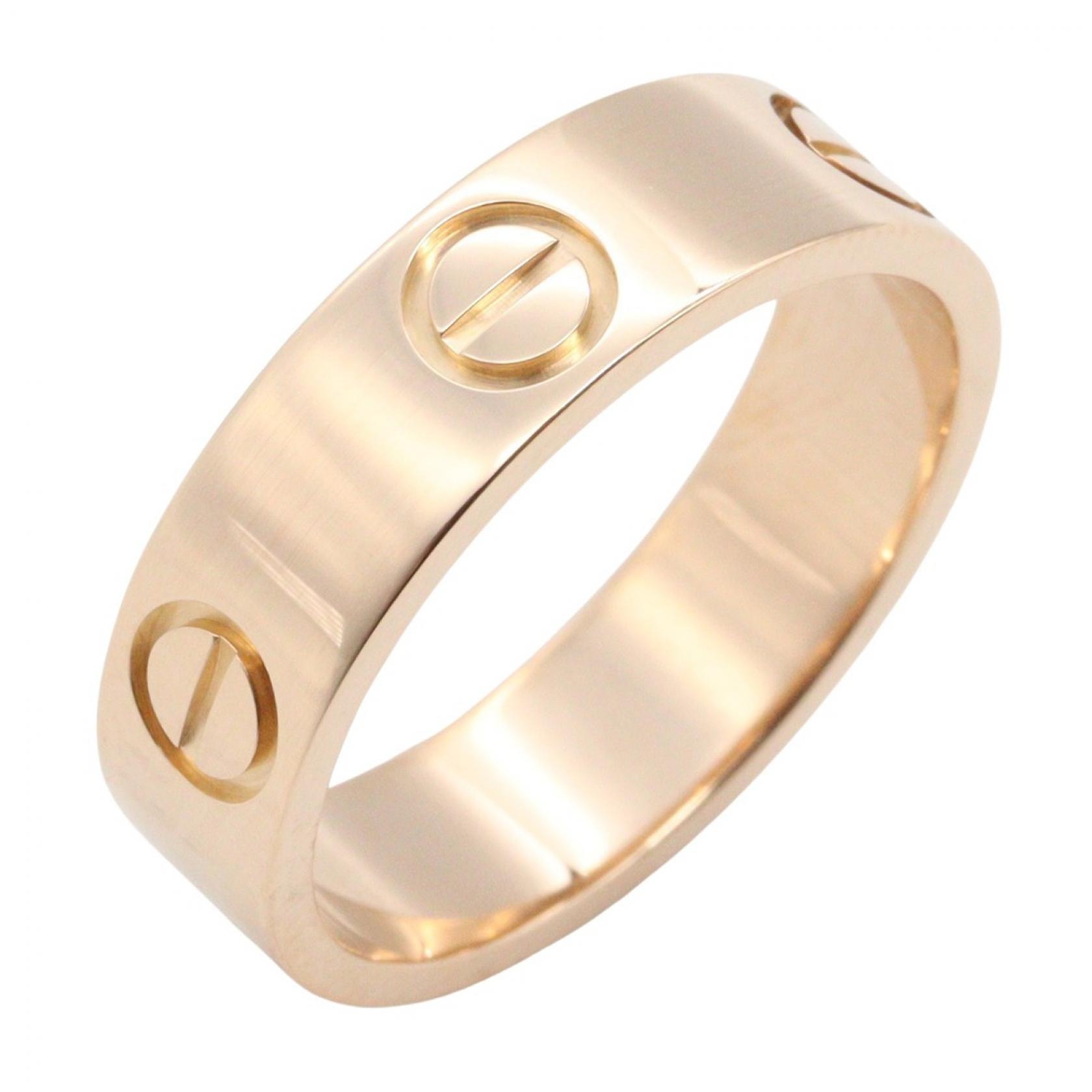 カルティエ CARTIER ラブ リング リング・指輪 ジュエリー K18PG(ピンクゴールド) レディース ゴールド系 B4084800 【中古】