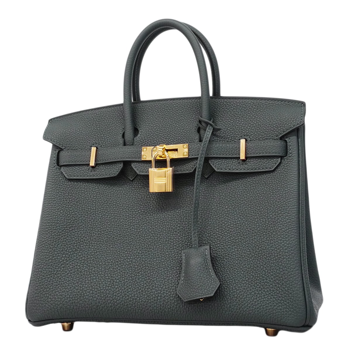 ★最終価格★SALE【6fb2955-g】エルメス ハンドバッグ バーキン25 トゴ グリミスティ ゴールド金具 G刻印【中古】レディース