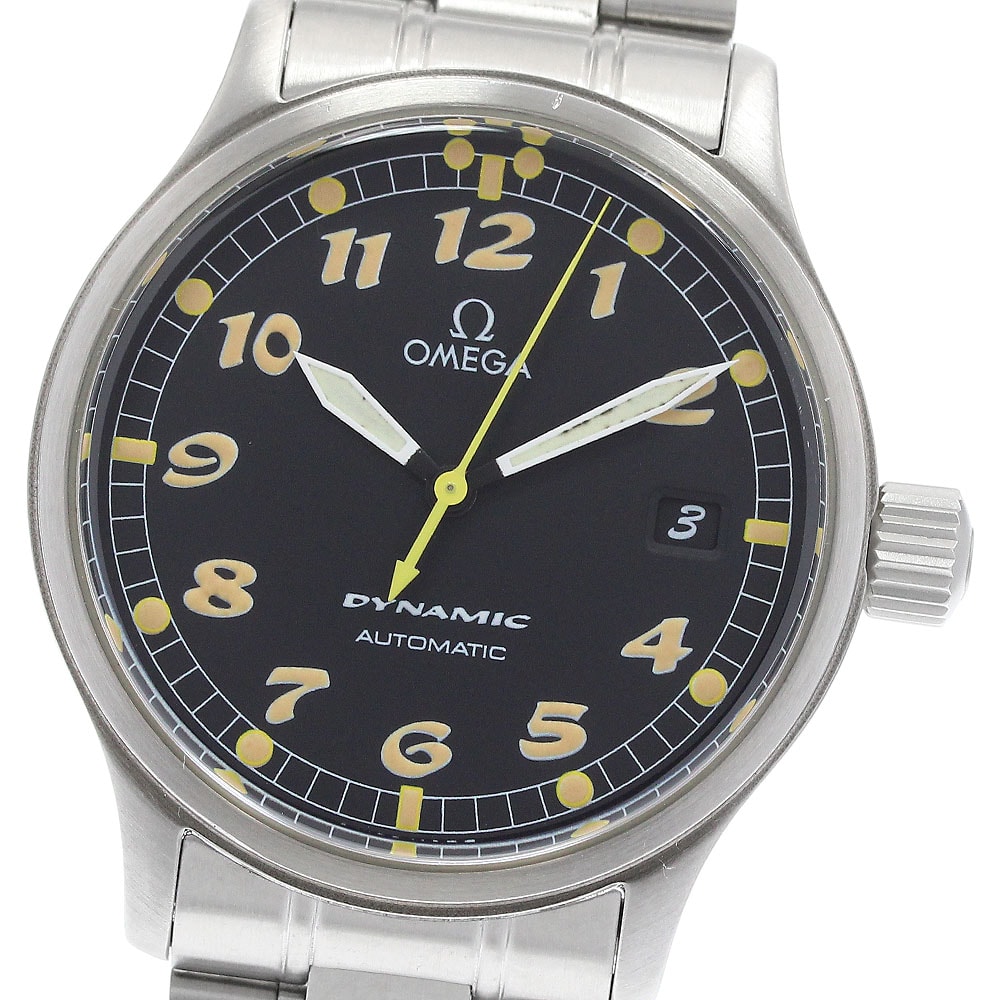 オメガ ダイナミック デイト 5200.50 自動巻き メンズ 【中古】